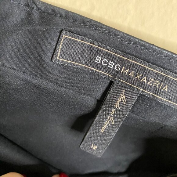 bcbg max azria devan faux leather skirt - Picture 2 of 5